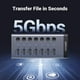 thumbnail image 3 of Hub USB 3.0 alimentado por UGREEN de 7 puertos con 4 puertos de carga, 3 of 9