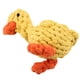 thumbnail image 5 of Juguete para Perros ANGGREK con Cuerda de algodón forma de pato Juguetes para Masticar cachorros, 5 of 8