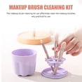 thumbnail image 4 of MasteelfCA 1Set Makeup Brush Cleaning Kit Brush Rinsing Pad Practical Brush Cleaning Bowl, 4 of 8