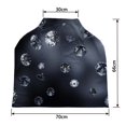 thumbnail image 2 of PKQWTM Falling luxury diamonds Nursing Cover Baby Breastfeeding Infant Feeding Cover Baby Car Seat Cover, 2 of 2