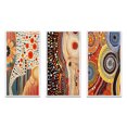 thumbnail image 2 of Designart "Indigenous Circular Dot Art Compositions III" Transitional Framed Wall Art Set Of 3 - White Abstract Transitional Frame Gallery Wall Set For Home Decor, 2 of 6