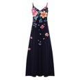 thumbnail image 5 of Ovzne Robes pour Femmes 2025 Robe d'Été Robes d'Été pour Femmes Imprimé Sans Manches Col Rond Robe Décontractée Robes Grande Taille Imprimée Liquidation, 5 of 5