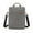 L Gray, variant on kusrkot Tablet Single Shoulder Bag Carrying Case Protective Smoothly Zipper Oxford Cloth L Black