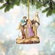 thumbnail image 4 of Adorno colgante de princesa Disney para decoración de árbol de Navidad, figuras de Anime, Blancanieves, Cenicienta, Ariel, adorno de coche para el hogar, 4 of 4