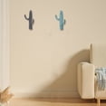 thumbnail image 6 of Cactus Wall Hook Cast Iron Wall Mounted Heavy Duty Metal Hanger for Coat/Key/Bag, 6 of 11