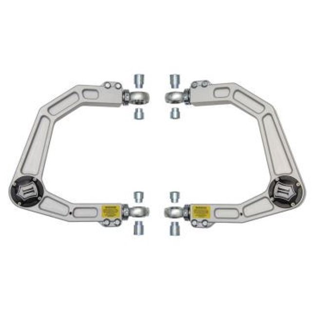 Icon Vehicle Dynamics Bras de Contrôle 58570DJ Delta Joint; en Boîte; Ajustable; Argent; Billet; Graisse; Ensemble de 2