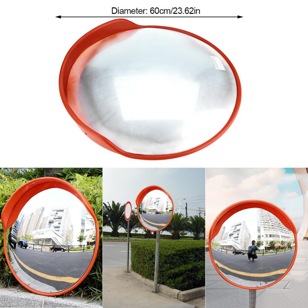 Security Mirror Convex Traffic Road Safety Driveway Wide Angle View Outdoor 45cm