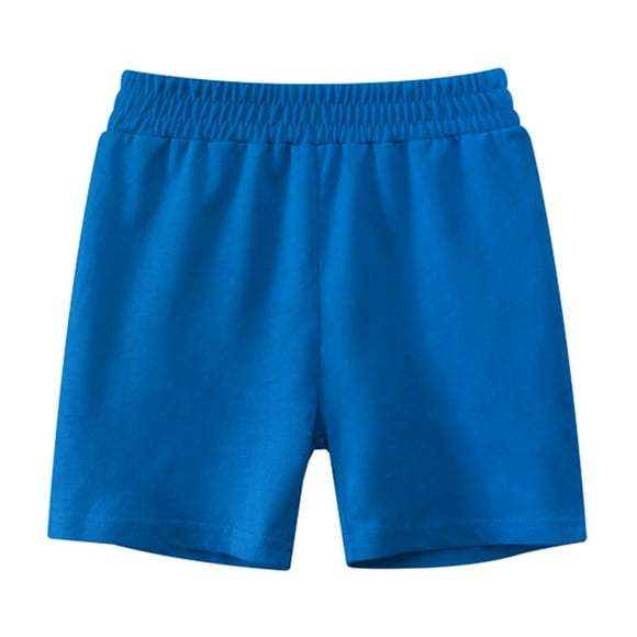 JLMSPLWG Soccer Shorts Boys Soccer Toddler Boys Shorts Golf Shorts Toddler Gymnastics Shorts Red Checkered Shorts Toddlers Clothes, Blue 6-7 Years
