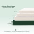 thumbnail image 3 of Colchón Individual Zinus de Memory Foam 30 cm Air Flow Sueño Fresco para todas las edades. Colchón en Caja, 3 of 7