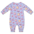 thumbnail image 2 of Kirby Character Pattern Baby Rompers One-Piece Long Sleeve Jumpsuit Bodysuits Newborn Infant Toddler Outfit Kid Clothes Sets, 2 of 8