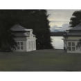 thumbnail image 3 of Harald Slott-Møller 18x15 Black Modern Framed Museum Art Print Titled - The Eremitage Pavilions in the Royal Gardens at Fredensborg, 3 of 5