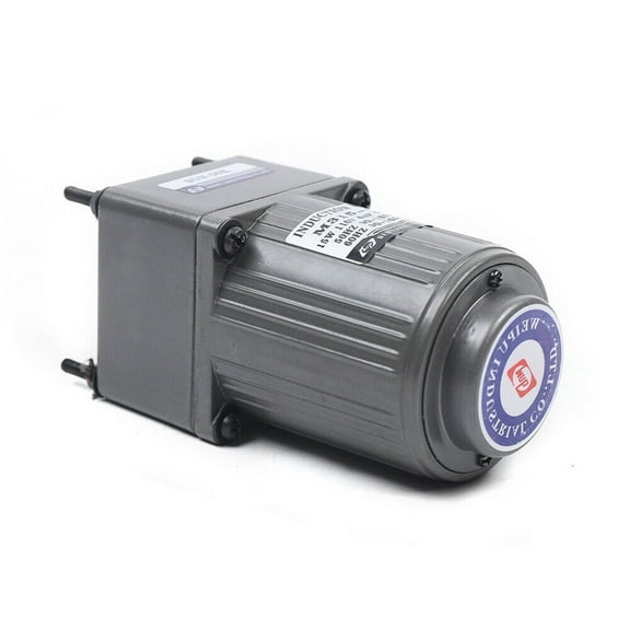 110V Ac Gear Motor Electric Single-Phase Motor Gear Motor 27RPM Electric Variable Speed Adjustable Controller Governor Adjustable Speed Controller 15W