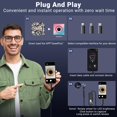 thumbnail image 3 of Preciva Caméra d'Endoscope à Double Objectif, Caméra d'Endoscope 1920P HD avec 8 Lumières DEL Réglables, Semi-Rigide de 16,5 Pi pour iOS et Android, 3 of 8