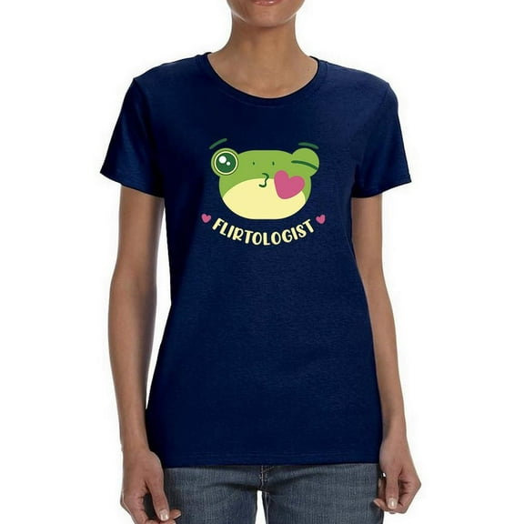 Flirtologist T-Shirt Women -Smartprints Designs, Female Small