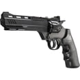 thumbnail image 3 of Pistola Revolver Crosman 5 Tanques CO2 + 1700 Munciones Tiro Kit De Uso Deportivo Crosman CCP8B2, GC12-500, DP-EX-4.5, DBB-177, 3 of 5