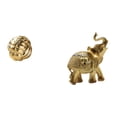 thumbnail image 1 of Escultura Estética De Bola De Hilo De Cerámica Y Figura De Resina De Elefante Para Sala De Estar, Dormitorio, Estante, Escritorio, Decoración Del Hogar., 1 of 8