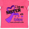 thumbnail image 4 of Inktastic I Love my Sister with Epilepsy Hope, Support, Cure Boys or Girls Toddler T-Shirt, 4 of 5
