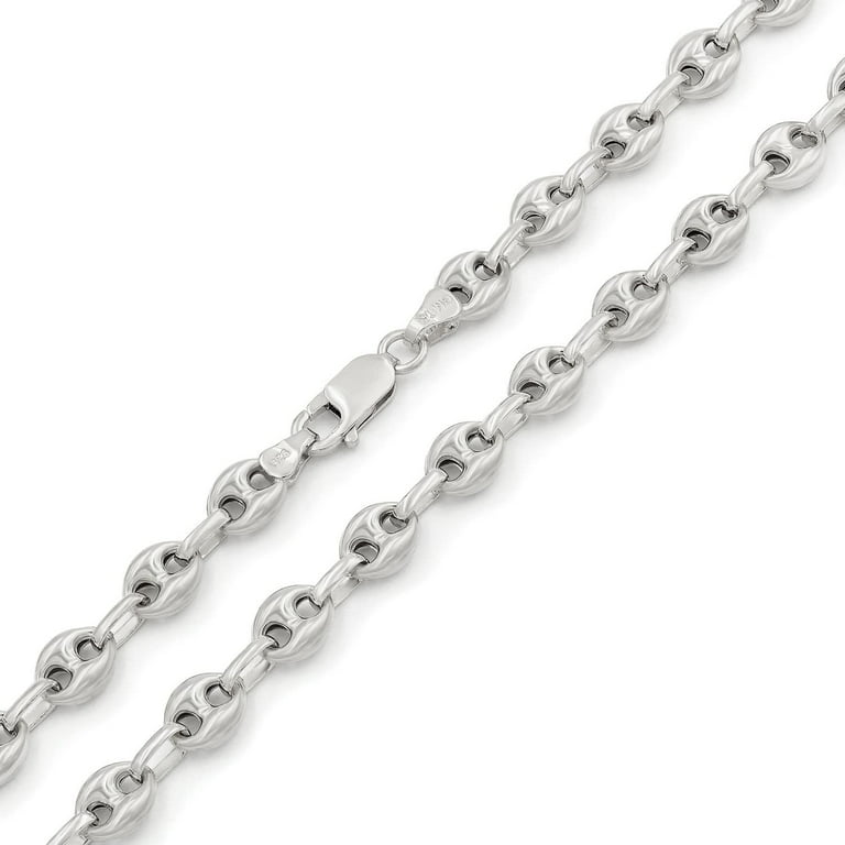 Mariner Long Chain Necklace, Silver Plated Necklaces