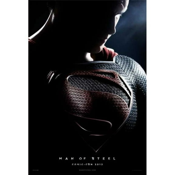 Pop Culture Graphics MOVGB91805 Man of Steel Movie Poster, 11 x 17