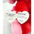 thumbnail image 5 of Ty Beanie Boos - Charming the Monkey  – Medium  – Glitter Eyes  – Valentine's Day, Medium size  - Stuffed Animal, 5 of 6