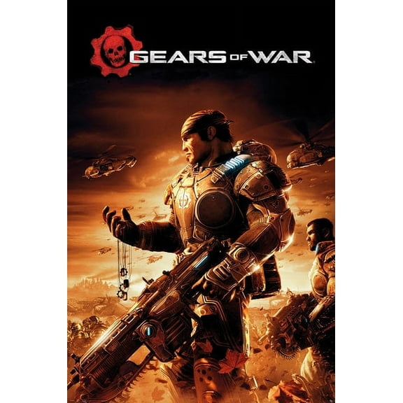 Gears Of War Key Art Laminated Poster (24 x 36)