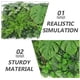 thumbnail image 4 of Panel de pared de plantas artificiales, seto, decoración de pared, panel verde para fondo, decoración de pared exterior, 4 of 7
