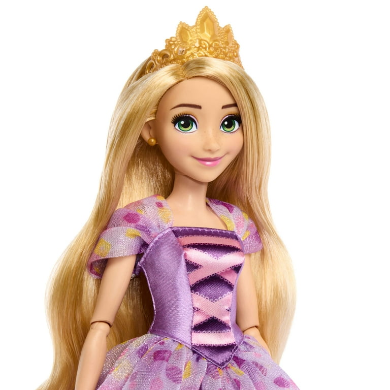 Disney Princess Birthday Celebration Rapunzel Fashion Doll Inspired by Tangled Movie Gifts for Kids Collectors
