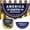 Blue, variant on 4th Of July USA Flag Banner 250th Anniversary Merica Bunting Half Fan Patriotic Porch Garland Decoration 1776-2026 US Red White Blue Memorial Flag With Stars And Stripes 1/2PC