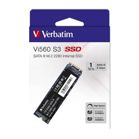 Verbatim 1TB Vi560 SATA III M.2 2280 Internal SSD