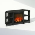 thumbnail image 4 of Electric Fireplace Corner TV Stand, Entertainment Center for TV up to 55 Inch, 4 of 12