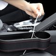 thumbnail image 5 of Organizador de espacio para asiento de automóvil, caja de almacenamiento con ranuras de bolsillo que ayuda a reducir las distracciones al conducir, A, 5 of 5
