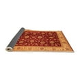 thumbnail image 2 of Ahgly Company Indoor Square Oriental Orange Industrial Area Rugs, 3' Square, 2 of 4
