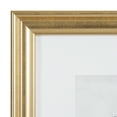 thumbnail image 4 of DesignOvation Breylynn 14x18 matted to 11x14 Gold Tabletop Picture Frame, 4 of 8