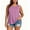Purple, variant on Josdec Women Plus Size Solid Round Neck Sleeveless Curved Hem Tank Top Soft Polyester Loose Casual Layering Vest Spring Summer Daily Loungewear Shirts L-5XL