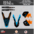 thumbnail image 2 of Kalair GFX Graphics Kit for Ktm 200XC-W,250XC-W,300XC-W,450XC-W and 500XC-W (2014-2015) Bold Series, 2 of 5