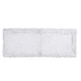 thumbnail image 5 of Better Trends 20" x 60" Bathroom Runner Mat, 100% Cotton Non-Slip Bath Rug, Water Absorbent, Machine Washable for Bathroom and Shower Use, White Shaggy Border Collection, 5 of 6