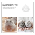 thumbnail image 2 of Miangastore Visible Hamster Container Transparent 1Pack 4.5X4.5X4.7In, 2 of 8