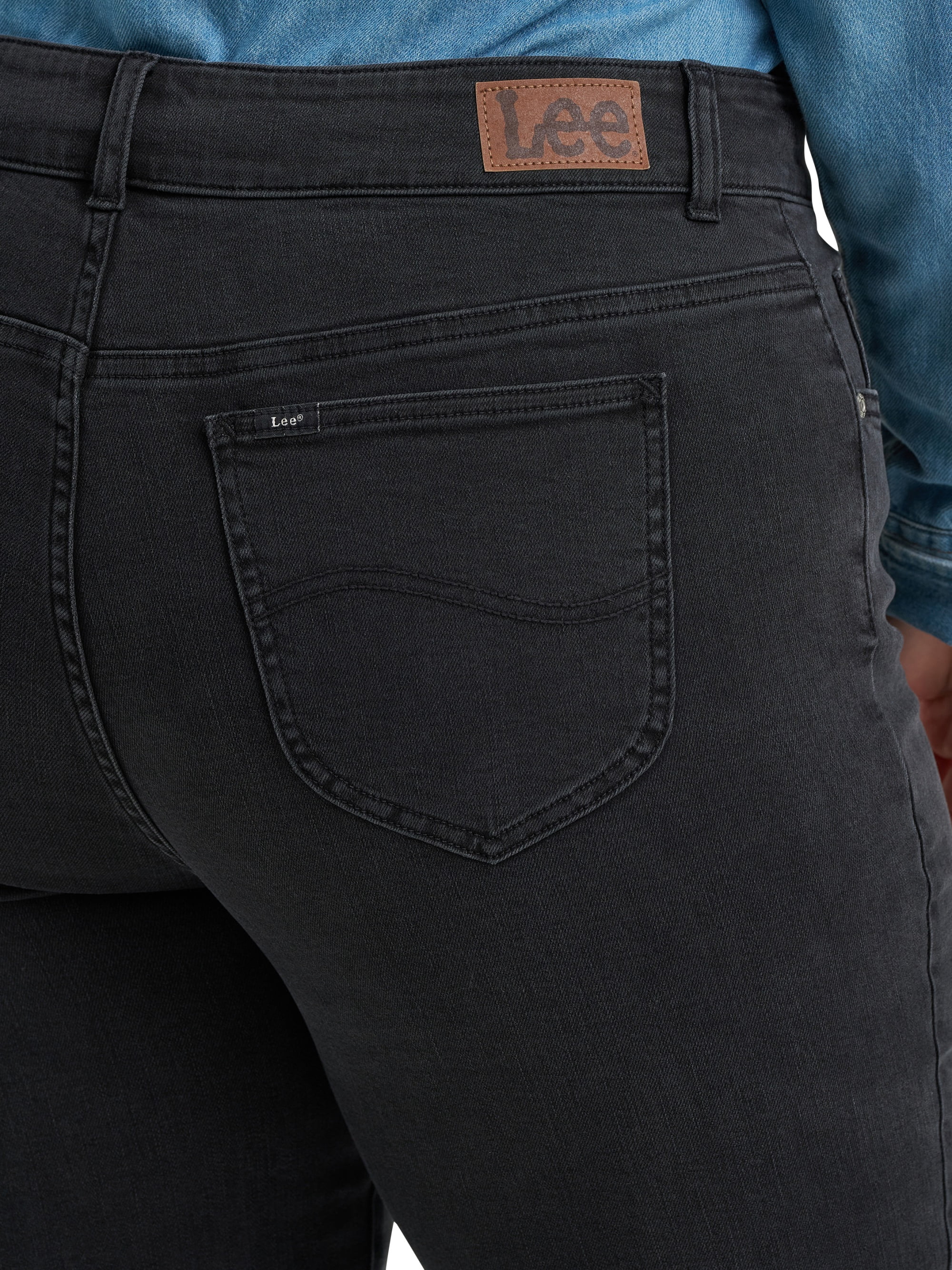 Lee® Women's and Plus Mid Rise Straight Leg Core Denim Jeans
