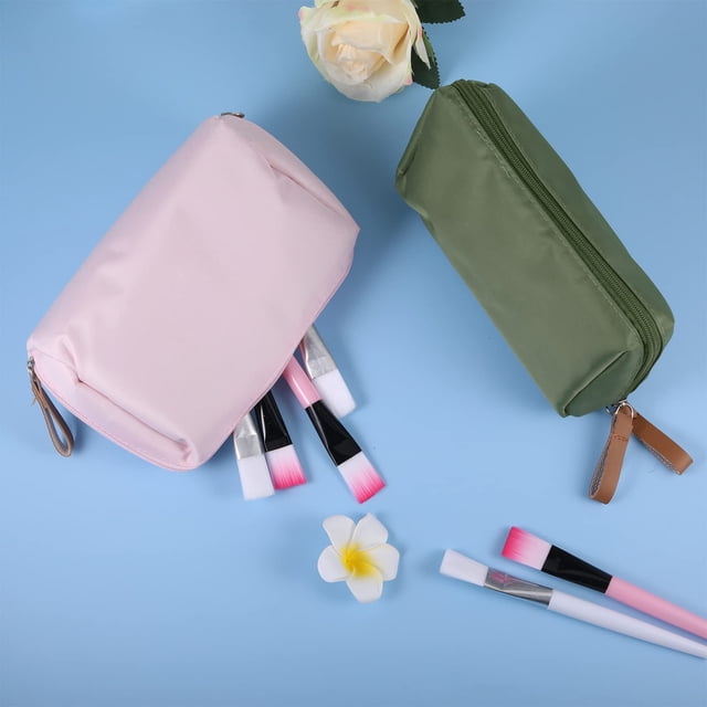 Bolsa de maquillaje impermeable Qarigey Rosa