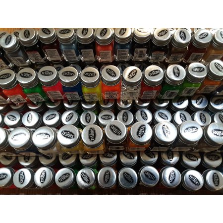 POPULAR 20 Bottle ENAMEL Testors Model Paint Set - FRESH & NEW unopened bottles