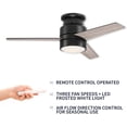 thumbnail image 5 of Hearth Brands 42in Black Modern Ceiling Fan with Remote Control, 5 of 7