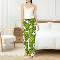 thumbnail image 5 of Pajama Pants Women, Cute Lizard Chameleon Green Sweatpants Soft Sleep Lounge Pants, Casual PJ Bottoms Pants with Pockets, 5 of 5
