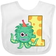 thumbnail image 3 of Inktastic Monster 1st Birthday Boys or Girls Baby Bib, 3 of 4