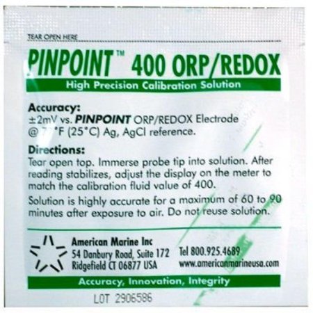 Calibration Fluid Set - American Marine Pinpoint ORP / REDOX Calibration Fluid 400mV
