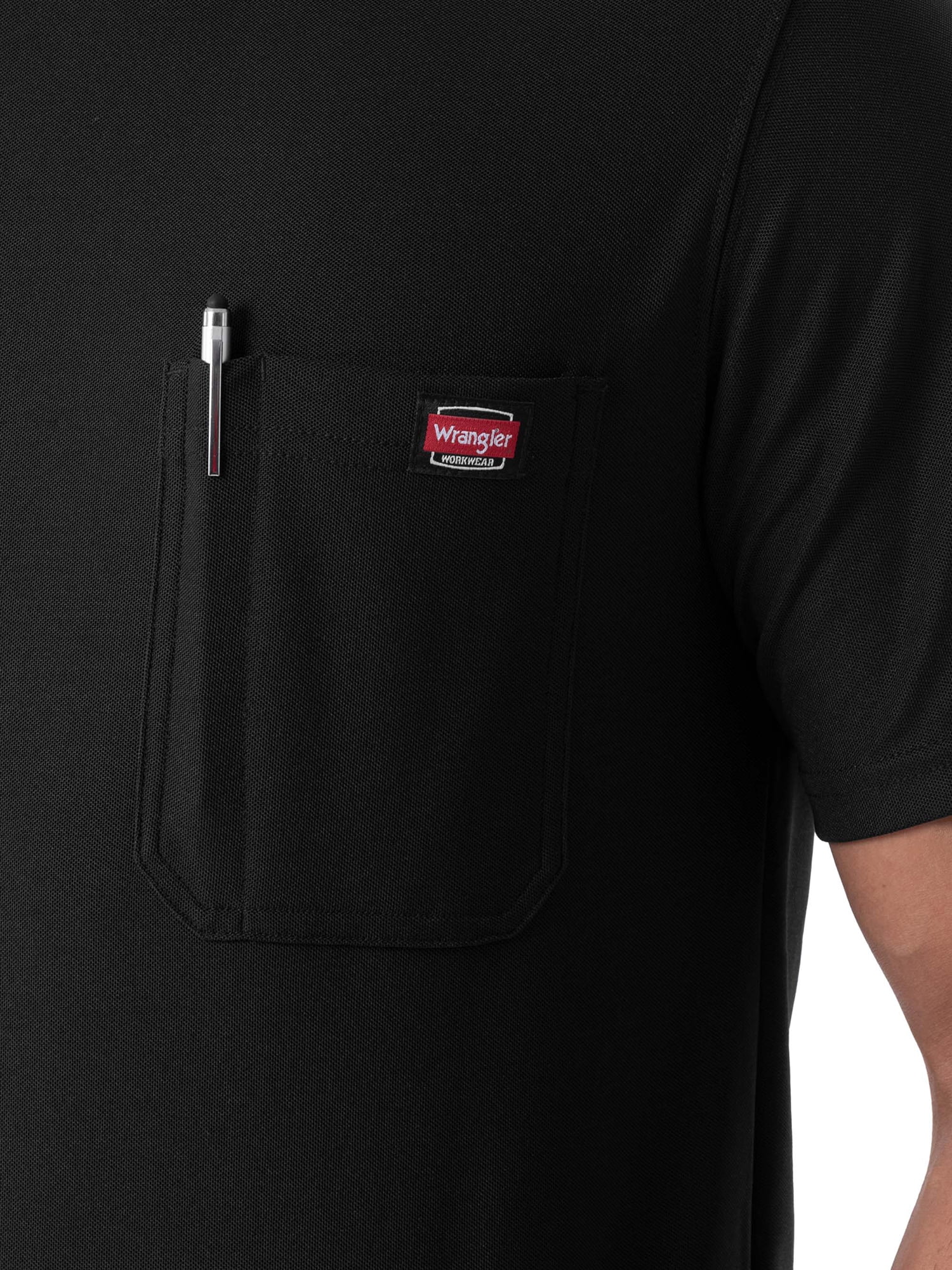 Wrangler Workwear Men's Short Sleeve Performance Tee 2-Pack Bundle