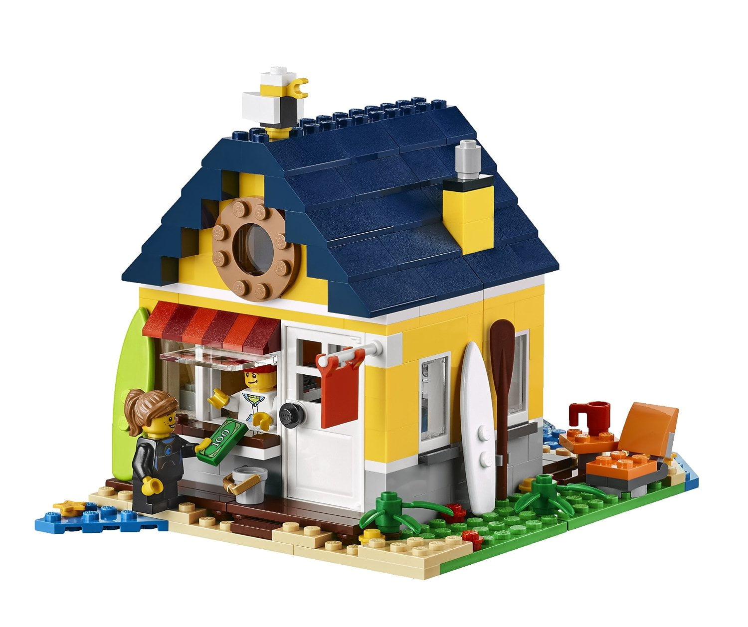 lego creator beach hut