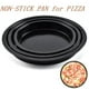 thumbnail image 2 of Sartenes antiadherentes para pizza - Juego de 3 piezas, material de acero, 6/7/8 pulgadas - Bandejas de horno para la cocina del hogar, 2 of 5