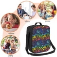 thumbnail image 5 of Picia Magical Mushrooms and Flowers Lunch box Lunch bag for men women Large capacity Lunchbox Reusable Lunch bags Insulated Lunch bag Lunch box cooler, 5 of 9