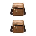 thumbnail image 3 of Qarigey Riñonera multiusos para hombre, cómoda y práctica, riñonera para hombre, riñonera 8980 marrón 8980 marrón 2Conjunto, 3 of 6