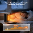 thumbnail image 6 of Auseo Space Heater Small,1500W Portable Electric Heater for Indoor Use, PTC Ceramic Fast Safety Heat for Bedroom, Office, 6 of 10